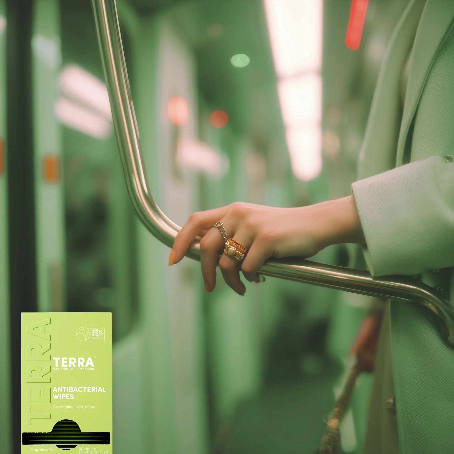 Terra Antibacterial Wipes - Image 5