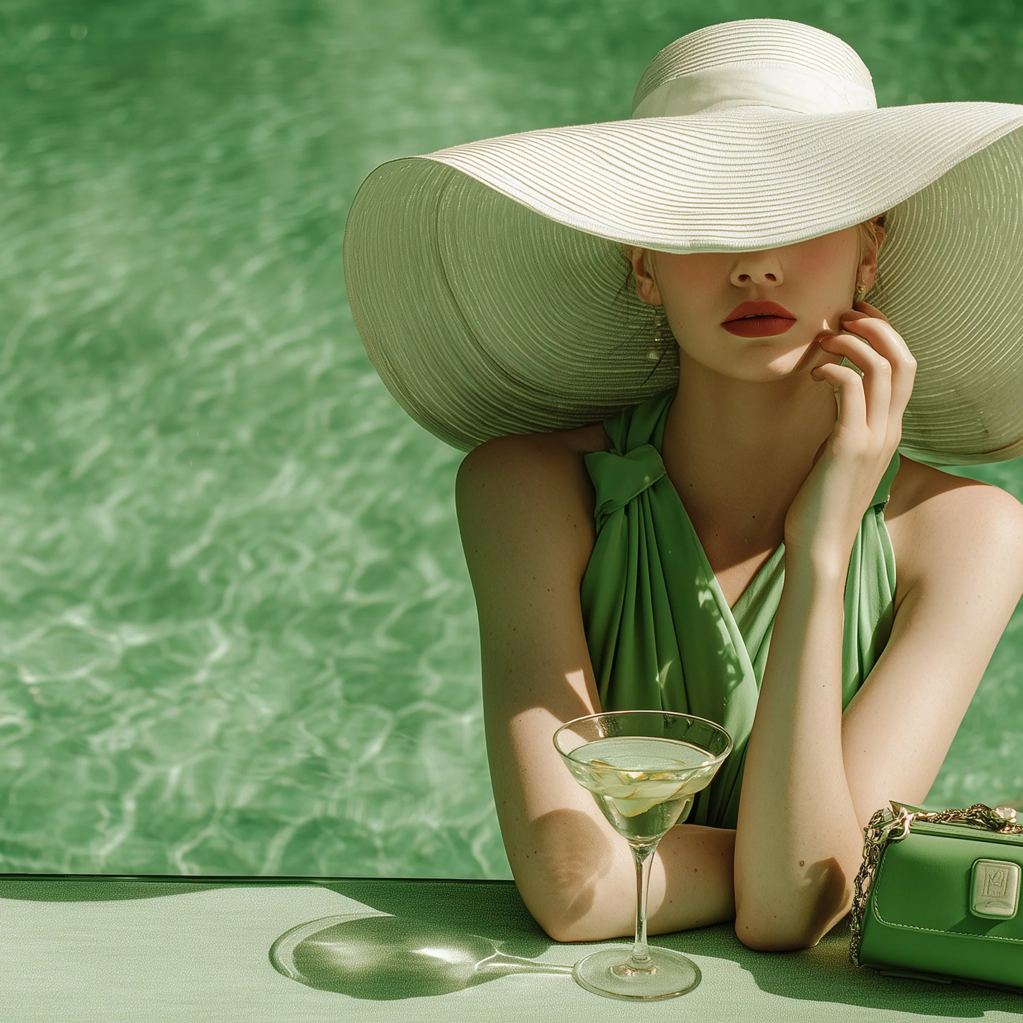 Terra Essence Pouch - Seafoam Moss - Image 3