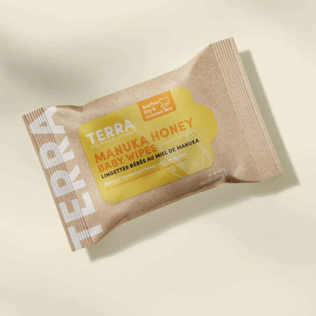 TERRA Manuka Honey Baby Wipes - Mini Pack 10s - Image 13