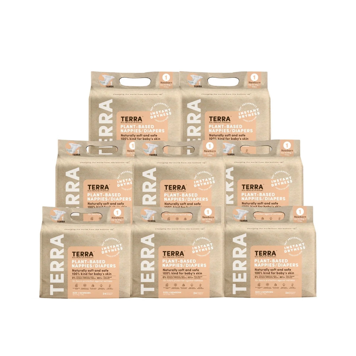 TERRA Newborn Nappies 24s - Image 4