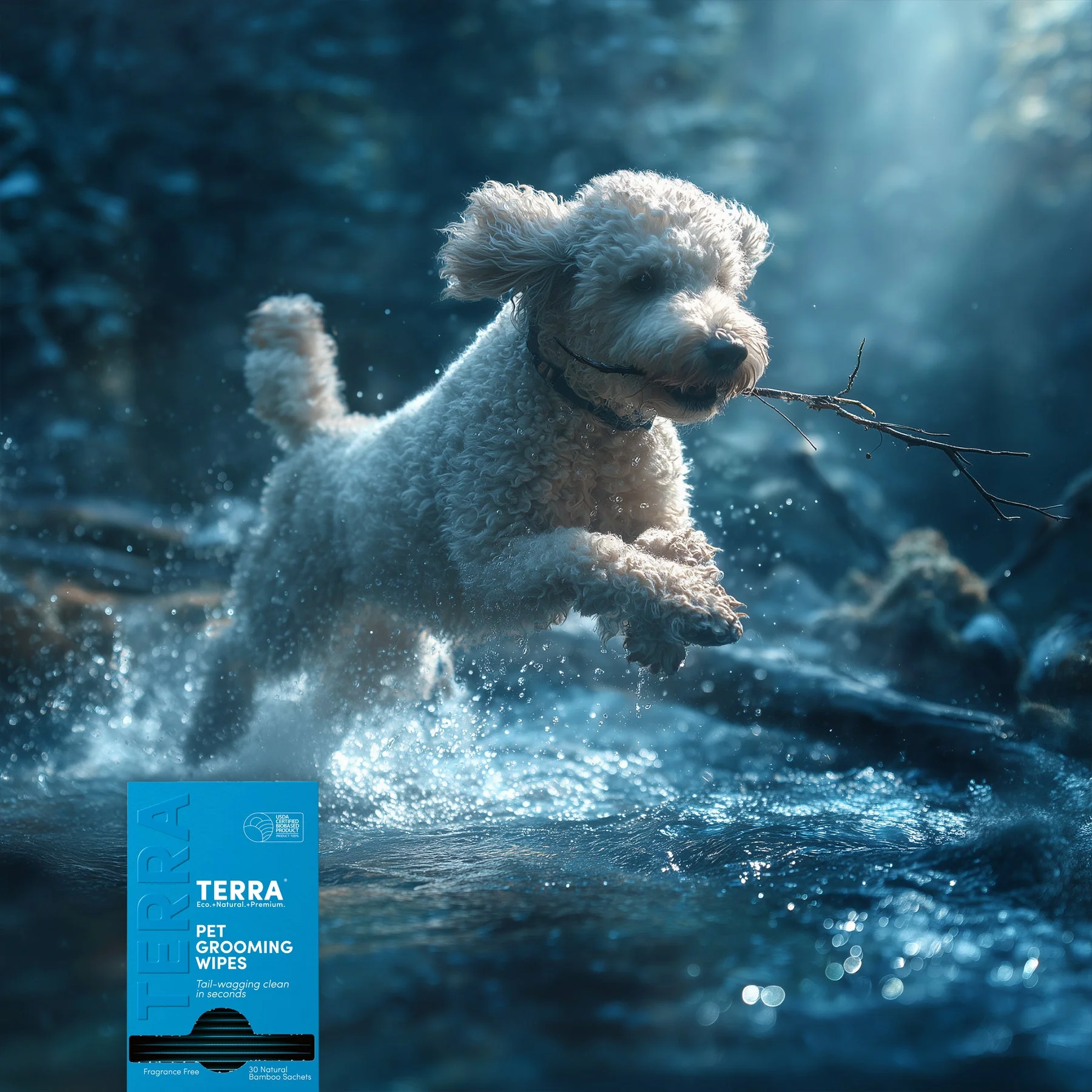 Terra Pet Grooming Wipes - Image 6