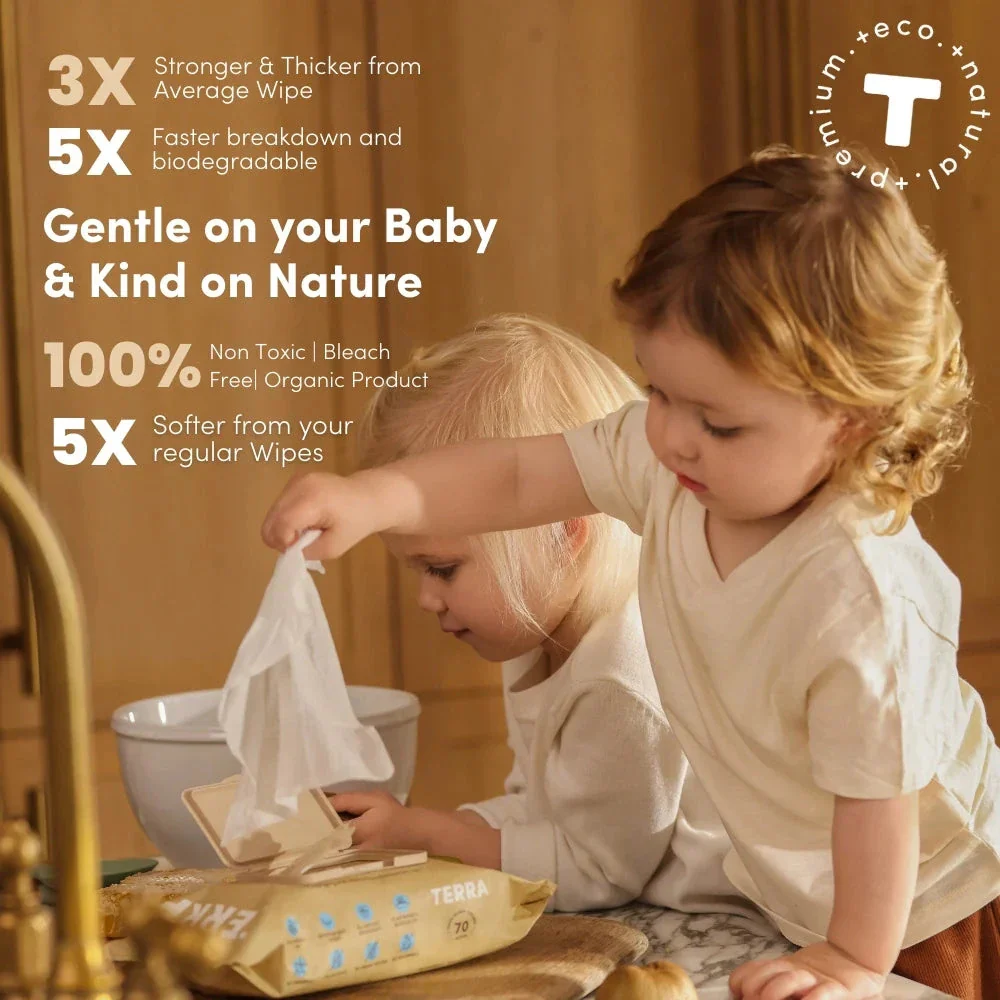 Pure Water Baby Wipes Travel Pack 24s - Image 5