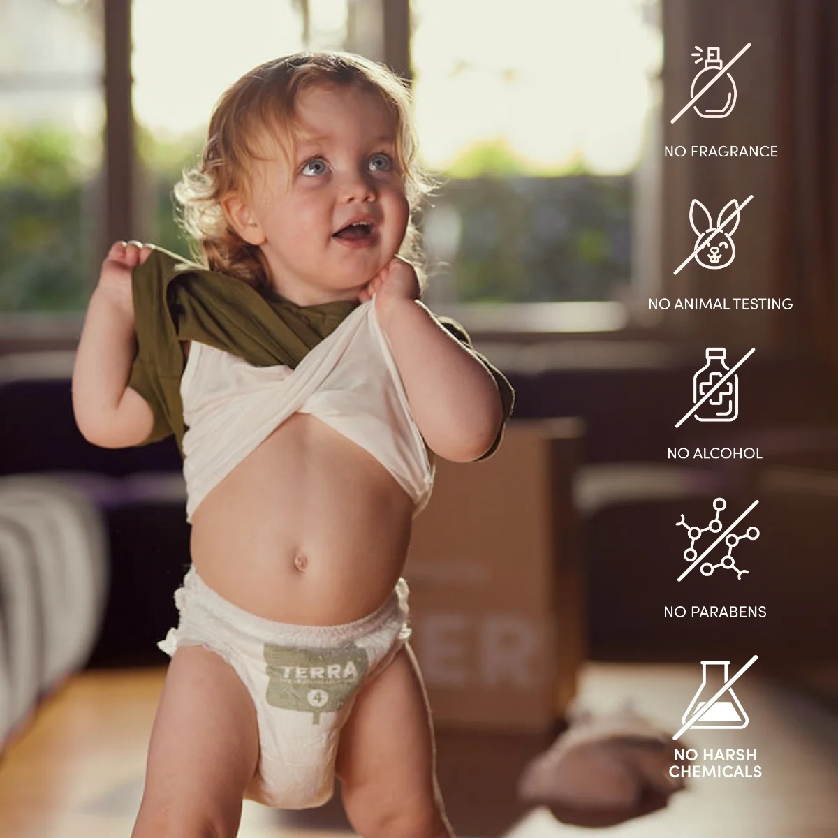 TERRA Toddler Nappies 18s - Image 10