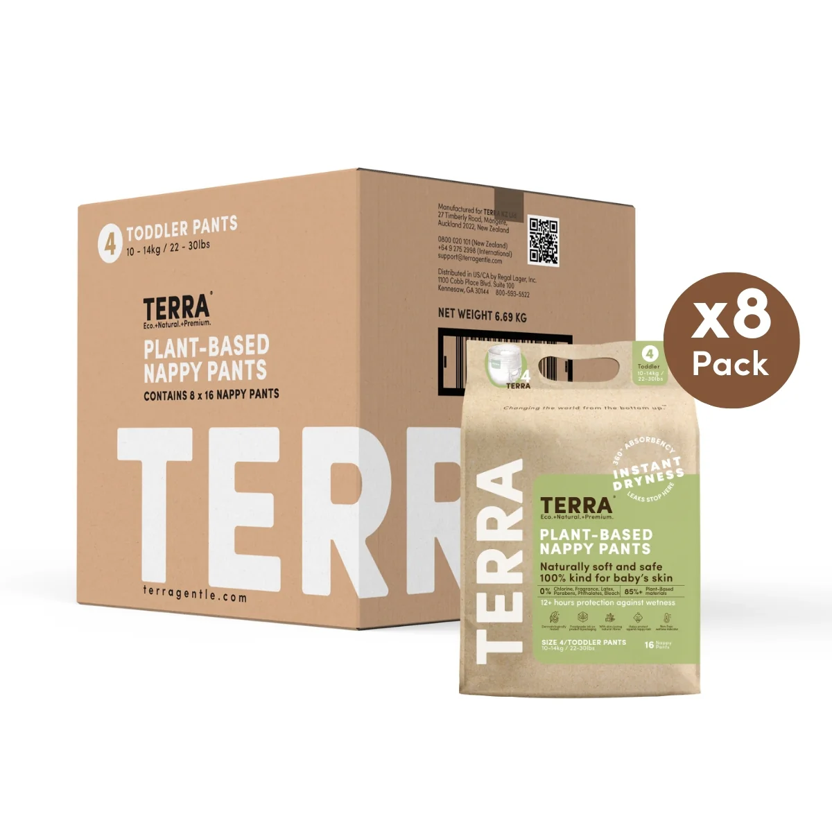 TERRA Toddler Nappy Pants 16s - Image 3