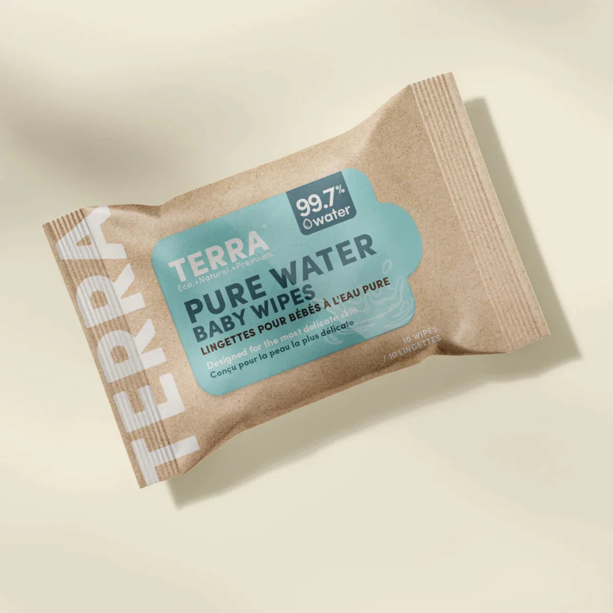 TERRA Water Baby Wipes - Mini Pack 10s - Image 14